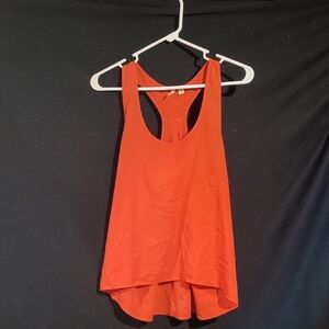 Orange Sleeveless Top